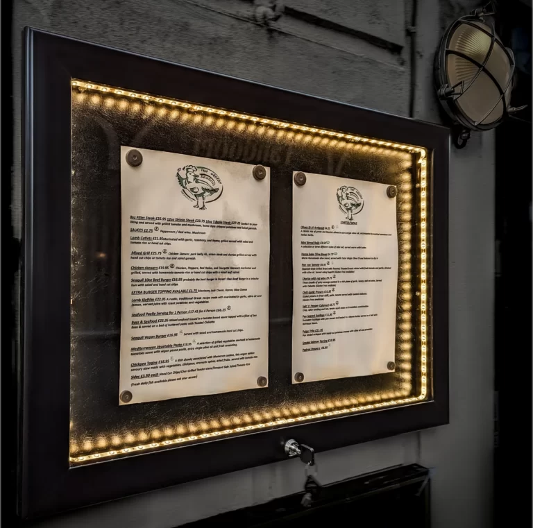 Illuminated Display Case